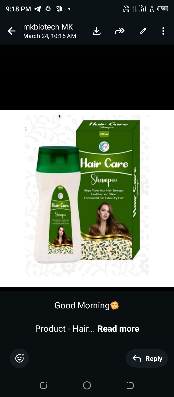Hair Care Shampoo